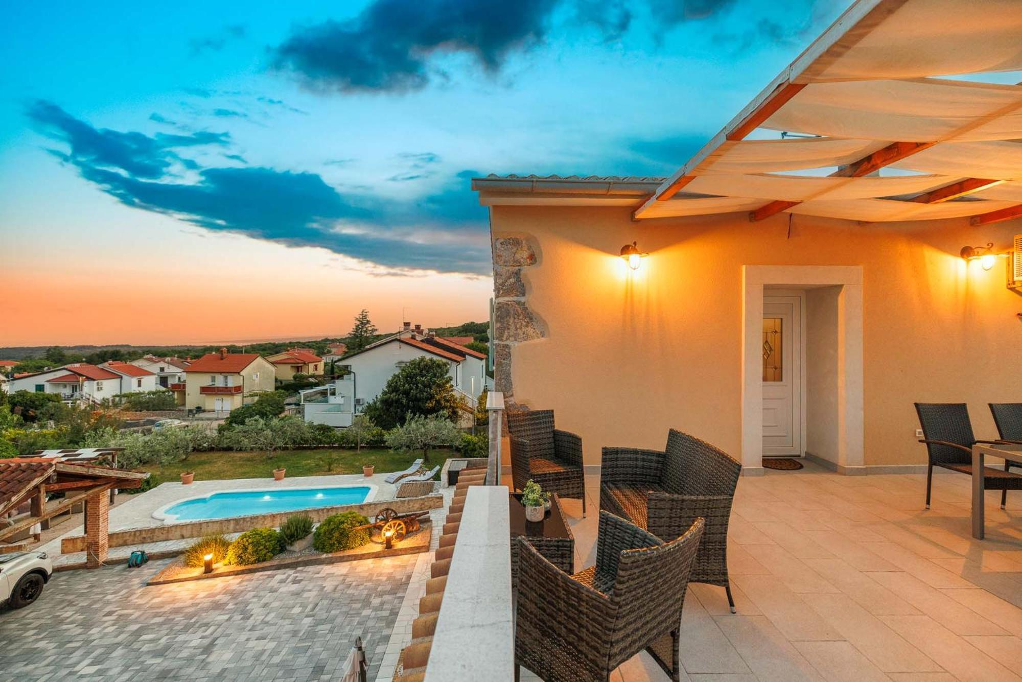 Apartment Marina Kornić Zewnętrze zdjęcie